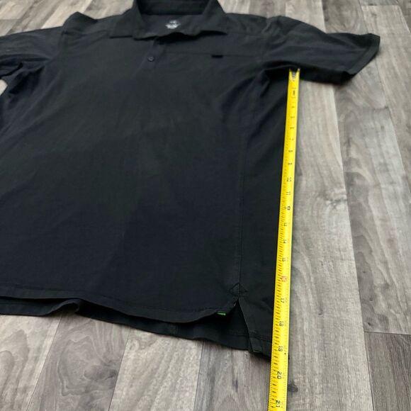 Arcteryx Men's Captive Short Sleeve Polo in black - Picture 4 of 6